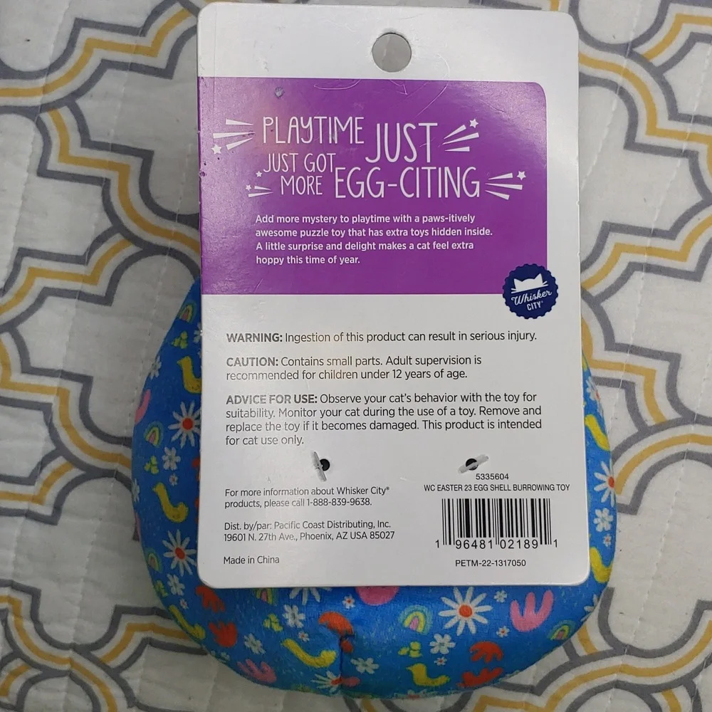 Egg Cat Toy - Hide 'n Peek